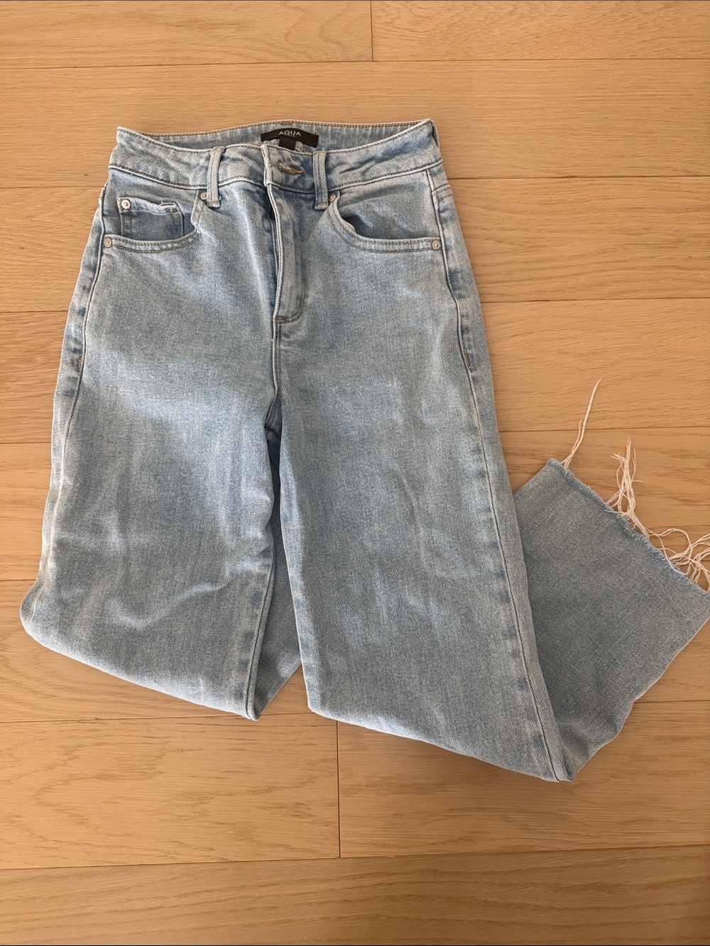 AQUA Girls Straight Leg Jeans
